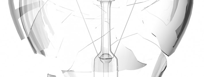 لامپ التهابی شکسته