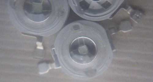 مقایسه تصویری سایز چیپ سه نوع ال ای دی