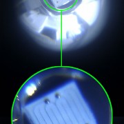 چیپ ال ای دی پاور Power LED Chip بزرگنمایی شده.